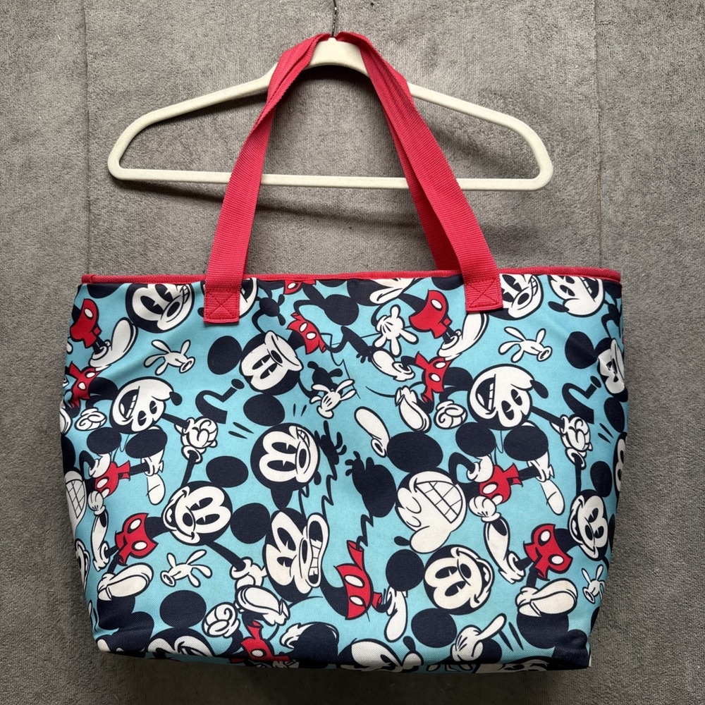 Disney Mickey Mouse Insulated Lunch Tote Cooler Bag Picnic